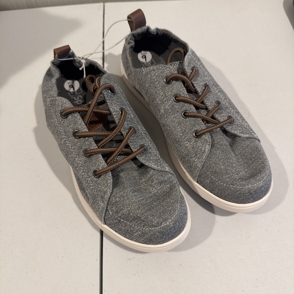 Spenco Santa Clara Jersey Women's Casual Shoes Grey‎ - Size 9 D NEW No Box/tags